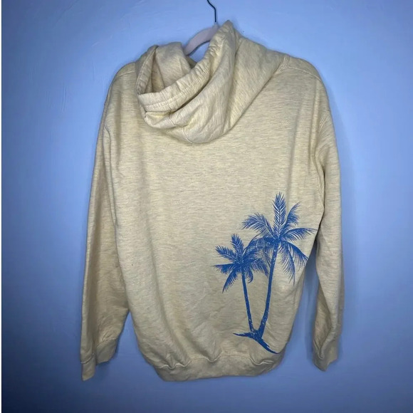 Ron Jon Surf Shop Hooded Sweatshirt Size Medium Yellow Hooded Sweatshirt - Picture 3 of 7